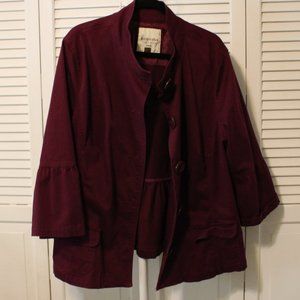 Maroon Sonoma Blazer